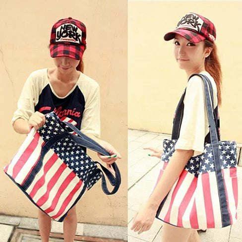 Star Spangled Canvas Bag