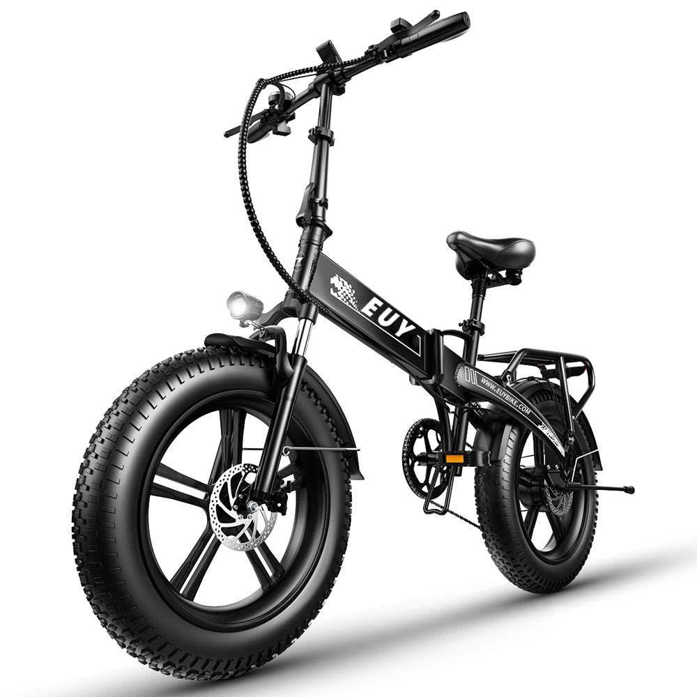 Electric Bike with All Terrain Fat Tires, 750W Motor, 12.8Ah Battery