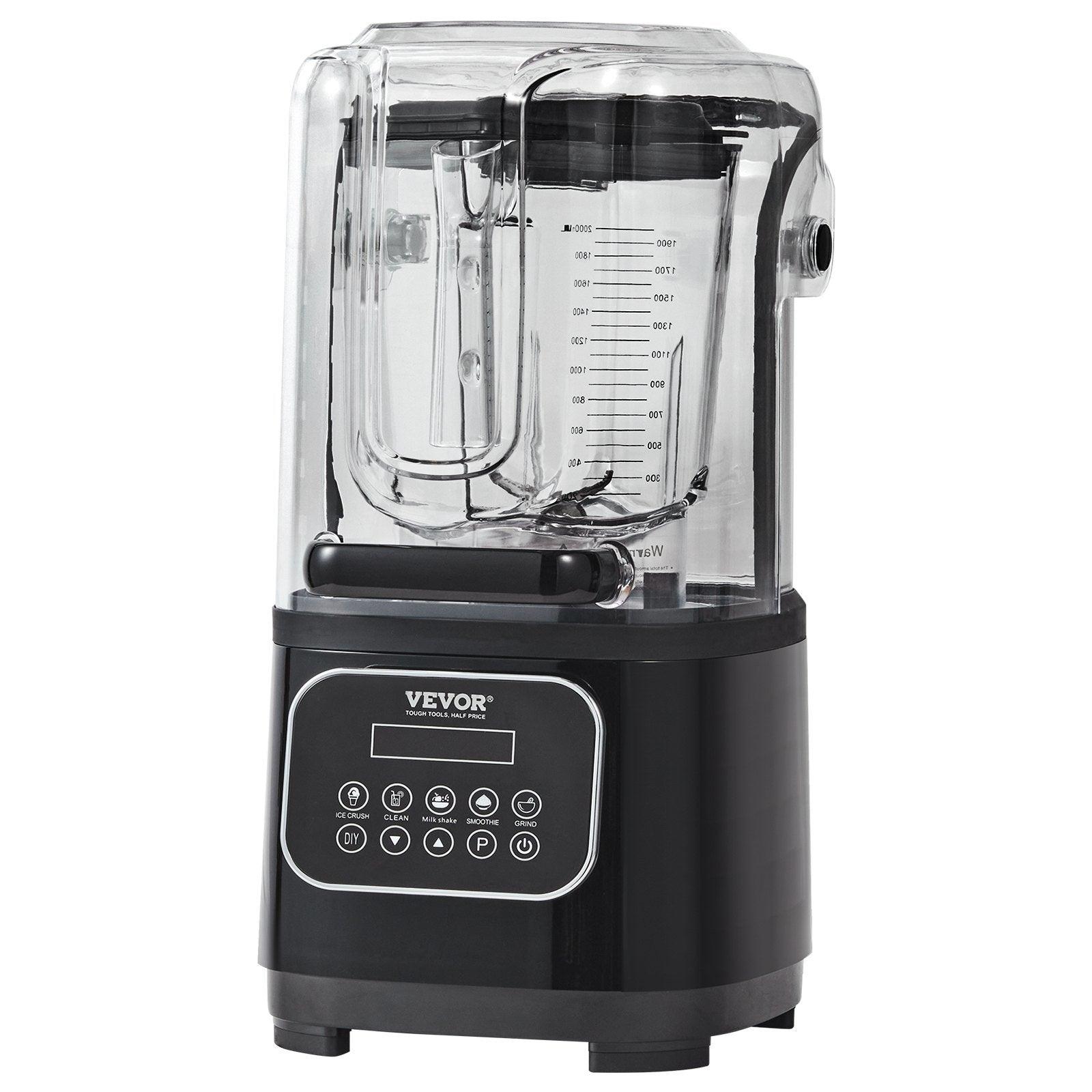 VEVOR Professional 5 Function Blender, 68oz, 9 Speed, Stainless Steel