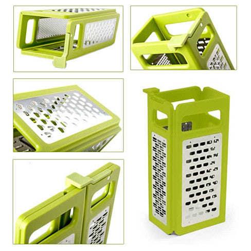 Space Saver 4 in 1 Foldable Slicer and Grater